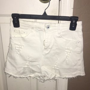 White shorts